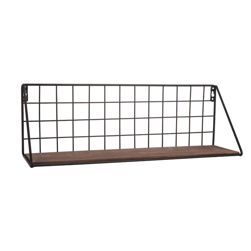 Gracie Oaks Corsham Metal Grid Wall Shelf & Reviews Wayfair